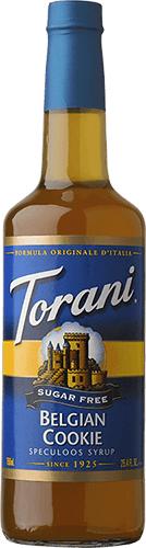 Torani Sugar Free Belgian Cookie 750 mL