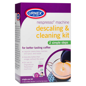 Urnex Nespresso Machine Descaling and Cleaning Kit