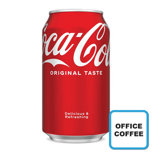 Coke Carbonated Soft Drink (18 Cans) (Office Coffee)