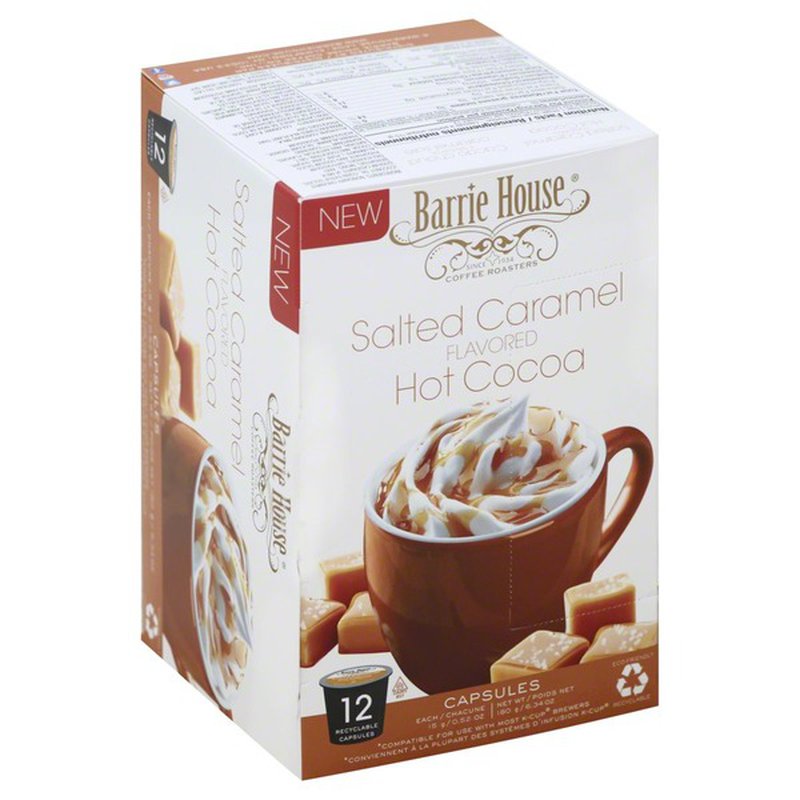 Barrie House - Salted Caramel Hot Chocolate K CUP  12 CT