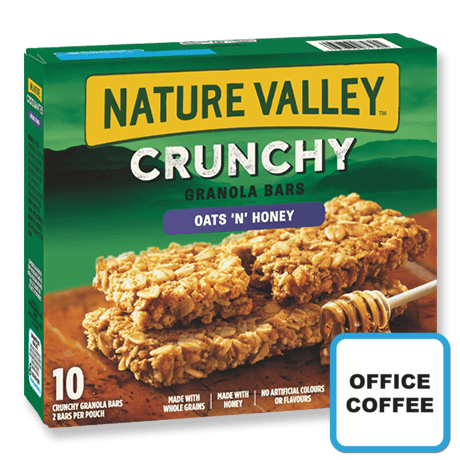 Granola Bars Oats & Honey 6 x 23gr (Office Coffee)