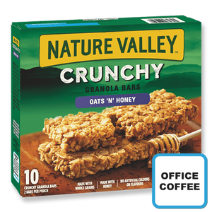 Granola Bars Oats & Honey 6 x 23gr (Office Coffee)