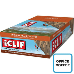 Crunchy Peanut Butter Cliff Bars 12 x 68gr (Office Coffee)