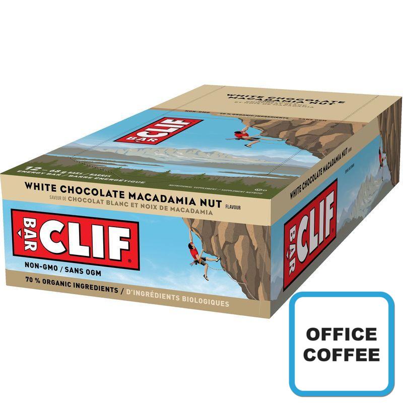 White Chocolate Macadamia Cliff Bars 12 x 68gr