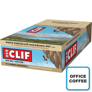White Chocolate Macadamia Cliff Bars 12 x 68gr