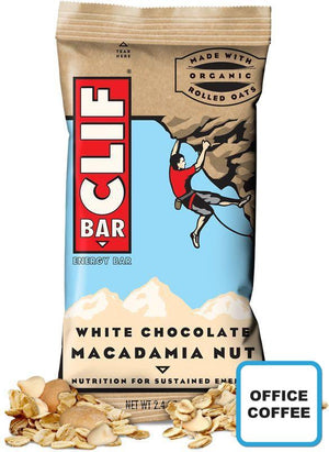 White Chocolate Macadamia Cliff Bars 12 x 68gr