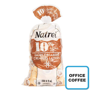 Natrel 10% Dairy Creamer 160 × 9 mL (Office Coffee)
